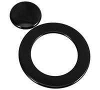 Happyyami 1 Jeu Couverture De Feu De Poêle Chapeau De Brûleur De Cuisinière à Gaz Chapeau De Brûleur à Gaz De Plaque De Cuisson Couvercle De Plaque De Cuisson à Gaz Le Fer