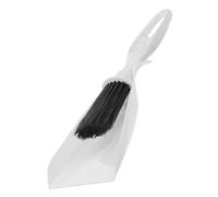 Happyyami 1 Jeu Porte-poussière Multifonction Mini Porte-poussière Mini Pelle à poussière Petit Balai de Nettoyage Mini-Balai Brosse à poussière Mini Pelle Multifonction Plastique Blanche
