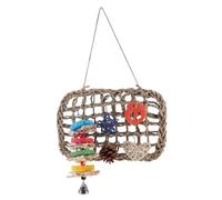Happyyami 1 Jeu Zoo Perruche Tapis de butinage de Lapin Rat à mâcher farci friandises pour Cochon d'Inde Jouets à mâcher de Lapin pour Les Dents de Lapin Plantes Aquatiques