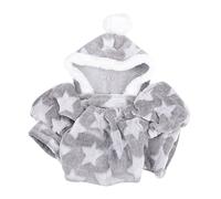 Happyyami 1 Pc Pyjama pour Animaux de Compagnie Tenue en Peluche pour Animaux de Compagnie Chapeaux de Chien Pet phos Pelage pupphub vêtement pour Animaux de Compagnie Pyjama pour Chien Grey