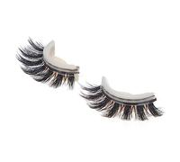 Happyyami 1 Pièce Faux Cils Naturels Épais Autocollants Cils Fibre Faits Main Réutilisables et Confortables pour Événements et Usage