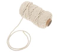 Happyyami 1 Rouleau Corde d'escalade pour Chat griffoir à Chat en Corde Coucou Cat cordion - Matériel de Bricolage pour Chat Arbres à Chat Corde à gratter Solide Accessoire Chat Blanche