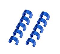 Happyyami 10 Pièces -câbles Boucle De Vélo Clip c Cadre BMX Sertissages D'extrémité De Câble De Vélo Guide De Tuyau De Vélo Boucle Clip c -câble De Vélo VTT Vélo C-Clip Tubes Frein