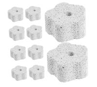 Happyyami 10 Pièces Fournitures de Dentition Le Lapin mâche des Jouets Pierres à mâcher pour Hamster Pumice Stone Accessoire pour Chinchillas Pierre molaire de Lapin meules de Lapin