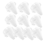 Happyyami 10 Pièces Mangeoire avec Ventouse Chargeur De Cône De Réservoir à Cône Réservoir D'aquarium d'alimentation en Poisson Aquarium avec Rouge Transparent Couleur Aléatoire