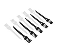 Happyyami 10 Pièces Set de Brosses de Nettoyage pour Rasoir Brosses à Poils pour Nettoyer Crevasses Recoins Brossettes Multifonctionnelles pour Hommes Outils de Nettoyage Pratiques pour