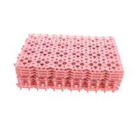 Happyyami 10 Pièces Tapis de Cage pour Petits Animaux Plastique Lot pour Hamster Rat Chinchilla et Lapin Tapis de Confortables et Durables avec Gestion des Déchets Accessoires pour Animaux