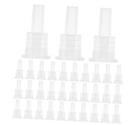Happyyami 100 Pièces Bouchon d'étanchéité capuchon pour bouteille d'aromathérapie huile essentielle Distributeur remplacement du bouchon d'huile bouchon compte-gouttes de bouteille pp