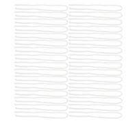 Happyyami 100 Pièces Mèche à Arrosage Automatique en Fibres Naturelles Blanches pour Plantes D'intérieur, Système Irrigation Simple et Élégant, Augmente L'humidité pour Soins des Plantes