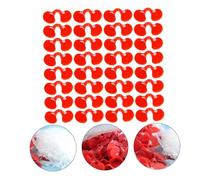 Happyyami 1000 pièces Lunettes Picage Poule Moyenne Opaques sans Oculaire pour Poulets et Faisans Écran Solaire Réutilisable pour Augmenter la et Réduire Combats Lot