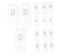 Happyyami 100pièces Bâtonnets Pratique Pour Affichage De Couleur Et Art Transparent Pour Compétences Nail Art