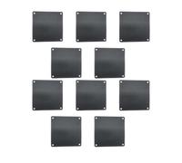 Happyyami 10pcs Maille Résistante au Froid pour Ventilateur D'ordinateur 80x80mm, Boîtier Résistant aux Ventilateurs en PVC, Facile à Installer, pour Camping et Protection Anti-poussière