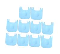 Happyyami 10pièces Clips De Fixation pour Cage Animaux Petits PP Facile à Installer pour Clapets De Cage De Lapin Hamster DIY Accessoires Bleus