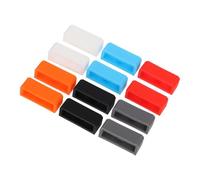 Happyyami 12 pièces Anneaux de Retenue Silicone pour Bracelet Montre Anneaux de Fixation Flexibles et Compatibles Bracelets Montre Intelligents