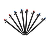 Happyyami 12pièces Arroseurs Verticaux pour Jardin Système Irrigation par Micro-Spray Et Orifices pour Cultures Et Verts