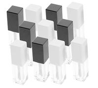 Happyyami 12pièces Lot De Flacons De Gloss Vides Et Rechargeables Contenant Vide Pour Gloss Tube De à Transparent Et Fille