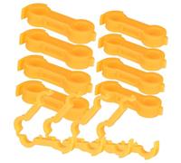 Happyyami 12pièces pour Patte Oiseau Lot de Douze Correcteur De Pied Écarté pour Poussins Pigeons Et Perroquets Système De Support