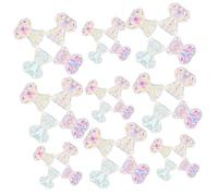 Happyyami 132 Pièces Clous Ongles Forme De Ours De Breloques Décoratives Pour Manucure Jolis Ornements