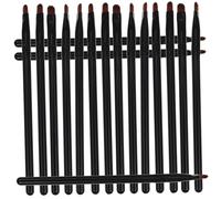 Happyyami 18 Pièces Pinceaux Maquillage Yeux Plat Anti-ombres Sourcils Fond De Teint Diffuseur Outil Plat Sourcils Pinceau Fond De Teint