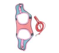 Happyyami 1ensemble Ajustable Et Corde De Contrôle pour Animaux De Compagnie De Gilet Réfléchissant pour Chats Et Chiens Liberté De Mouvement Et Sécurité pour Promenades Nocturnes