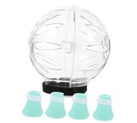 Happyyami 1ensemble Casque De Respirant pour Chat Cagoule Transparente Anti-morsures avec Protège- Après Petit Modèle