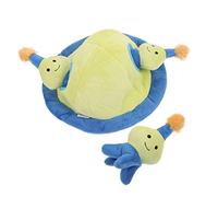 Happyyami 1ensemble Jeu De Molarité Peluche pour Chiens Jouet Éducatif avec Airship Amusant Et Résistant pour Éviter Les Dégâts Maison