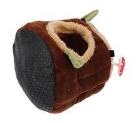 Happyyami 1ensemble Maison Hamster Confortable pour Rongeurs pour Hiver Suspendu Multi-Fonctionnel pour Hamster Et Petits Animaux