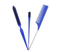 Happyyami 1ensemble Peigne De Coiffure Multifonction à Rangées De Brosses à Cheveux Avec Double Embout Pour Coiffage Professionnel Facile à Utiliser Pour Et Femmes