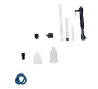 Happyyami 1ensemble Pompe à Eau Automatique pour Aquarium Nettoyeur Électrique Polyvalent pour Changer Eau Nettoyer Éliminer Les Déchets avec Adaptateur