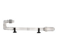 Happyyami 1ensemble Tuyau Plastique pour Aquarium Kit De Remplacement pour Filtre Externe Tube Entrée Sortie pour Réservoir Facile à Installer Et