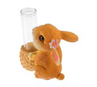 Happyyami 1ensemble Vase Transparent Forme De Lapin pour Décoration Pot Hydroponique Élégant pour Intérieur Et Extérieur pour Maison Bureau Événements