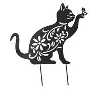 Happyyami 1pièce Ornement De Jardin pour Chats Décoration Élégante Et Délicate Sculpture Extérieur pour Embellir Votre Espace