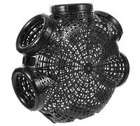 Happyyami 1pièces Piège à Poissons Réutilisable pour Crevettes Et Écrevisses Cage Multifonction pour Attraper Anguilles Et Crustacés Filet pour Eau Douce Et