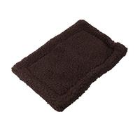 Happyyami 1pièces Tapis De Hamster Hiver Coussin Doux Et Chaud pour Petits Animaux comme Hamsters Cobayes Et Souris Un Confort Optimal Hiver Gris