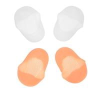 Happyyami 2 Chaussettes Hydratantes pour Élastiques Craquelures Confortables et Respirantes Soin pour Hommes et Femmes S Blanc Chair
