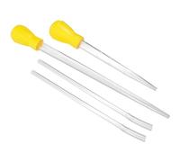 Happyyami 2 Pcs Fish Tank Urinoir Mural Compte-Gouttes Pipette Fish Tank Air Pierre Fish Tank Pompe Filtres Cure-Pipes Pompe Tuyau Pipette Petite Pompe À Eau Baster Siphon