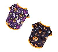 Happyyami 2 Pcs Halloween Costume De Compagnie Coton Cosplay Cosplay Vêtements Creative Pet Vêtements