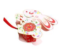 Happyyami 2 Pièces Lanterne De Lapin Lanterne en Papier Lapin Décorations De Lanternes Chinoises Lanterne De Festival en Forme De Lapin Lanterne De Style Chinois Manuel Accessoires