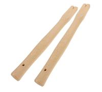 Happyyami 2 Pièces Lot de Manches Robustes pour Houe et Outils de Jardinage Poignées Légères et Durables Faciles à Installer pour Travaux de Jardin et Bricolage