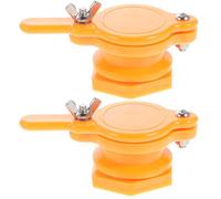Happyyami 2 Pièces Seau À Miel avec Porte Réservoir De Miel Seau D'Embouteillage Miel Extracteur Robinet Miel Porte Miel Porte Seau Outils Apicoles Gallon Baril Robinet De Pompage Miel