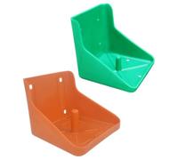 Happyyami 2 Pièces Support de Brique de Sel pour Bovins et Moutons de Porte Sel Multi Usage Support Alimentation pour Animaux de Ferme Accessoire Pratique pour