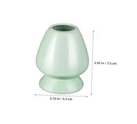 Happyyami 2 Pièces Support Matcha Céramique Porte pour à ou Salle de Thé Accessoire Zen Pratique et Décoratif