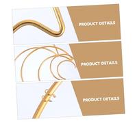 Happyyami 20 pièces Anneaux Attrape pour DIY Cerceaux Lune et Formes et Cœurs Bagues Macramé Robustes pour Décoration
