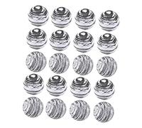 Happyyami 20 Pièces Balle De Chat Petites Balles Rebondissantes Balle Rebondissante en Vrac Balles Éponge pour Chat Jouets De Boule De Friandise pour Chat Boule à Mâcher pour Chat Black