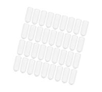 Happyyami 200pièces Couvre-chaussures Transparent Pour Serre-tête Capuchons Pour Fermoirs à Cheveux Vis Embout Caoutchouc Capuchons Pour Boulons Coussinets Pour Serre-tête