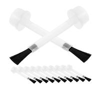 Happyyami 20pièces Brosse à Ongles Applicateur De Vernis Poudre Pour Trempage Avec Poils Souples Et Légers