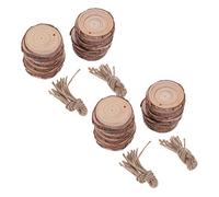 Happyyami 20pièces Décorations Bois Suspendues Pour Sapin De Noël Pendants De Noël à Accrocher Pour Fête Banquet Et Décor Maison Ornements Muraux Élégants