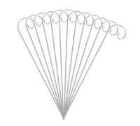 Happyyami 20pièces Lot de Crochets De Jardin pour Étiquettes De Plantes Piquets Métalliques pour Légumes Porte- pour Compositions
