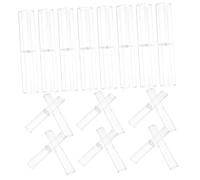 Happyyami 25pièces Étui Transparent pour Boîte De Rangement Vide pour Présentoir Pratique Et Élégant pour Étudiants Et