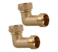 Happyyami 2Pièces Adaptateur de Robinet pour Tuyau Eau de Installation Facile pour Laveuse Vaisselle Durable Aux Fuites